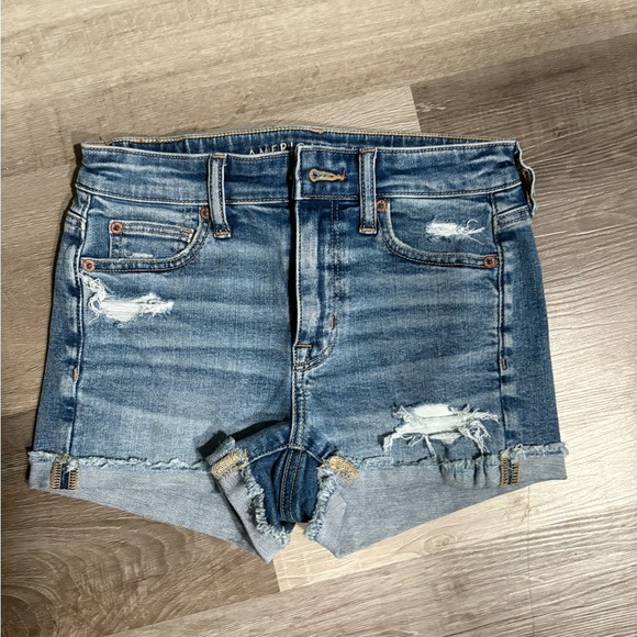 Set of 2 American Eagle Outfitters Light Blue Denim Jeans - Picture 9 of 12